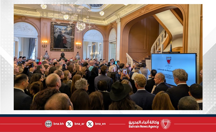 سفارة مملكة البحرين لدى الجمهورية الفرنسية تقيم حفل استقبال بمناسبة احتفال المملكة بأعيادها الوطنية